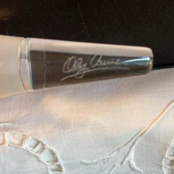 New in Box Oleg Cassini Crystal Bottle Stoppers Faceted Clear Heavy Weight NiCE - Picture 10 of 16